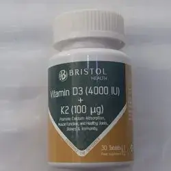 K2 100 Mg + d3 (4000iu) 30 tablet