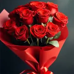 15 Red Roses