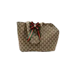 E160 Pet Carrier Bag (Brown/Pink)
