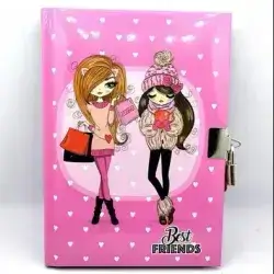 KESKIN BESTFRIENDS NOTEBOOK 14X20 80 SHEET