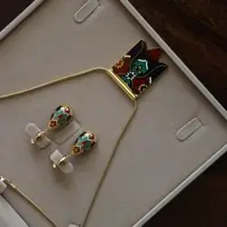 mina khan (necklace /earrings)