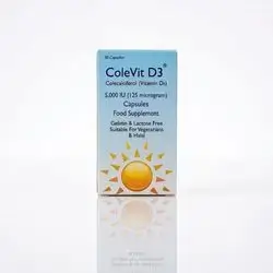 ColeVit D3 (5,000 IU - 30 Capsules)