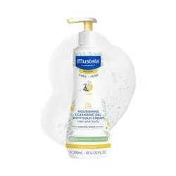Mustela baby nourishing cleansing gel with cold cream 300ml