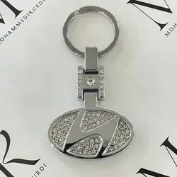 Metal Keychain – HYUNDAI Logo ميدالية مفاتيح معدنية - LUXURY