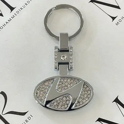 Metal Keychain – HYUNDAI Logo ميدالية مفاتيح معدنية - LUXURY