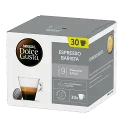 NESCAFÉ Dolce Gusto Espresso Barista – Intensity 9 – 30 Capsules