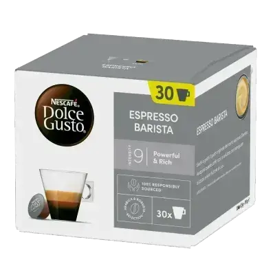 NESCAFÉ Dolce Gusto Espresso Barista – Intensity 9 – 30 Capsules