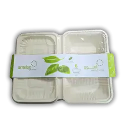 Omelon plate, 1 mold * 6 pieces