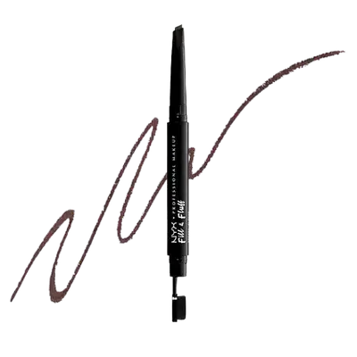 Fill & Fluff Eyebrow Pomade Pencil 04 CHOCOLATE 0.2g _ NYX PROFESSIONAL MAKEUP