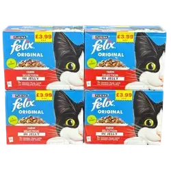 Felix Original Farm Selection in Jelly(4 pices)