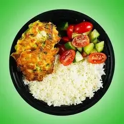 Chicken Breast Sznycel Bowl