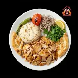 دۆنەری مریشک لەسەر برنج