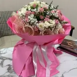 Baby Rose Pink & White