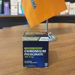 chromium picolinate 200mcg 90tablets gluten and sugar free