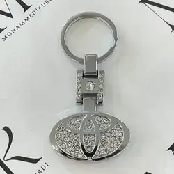 Metal Keychain – TOYOTA Logo ميدالية مفاتيح معدنية - LUXURY
