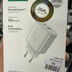UGREEN 20W 2-Port Fast Charger (USB-C + USB-A)