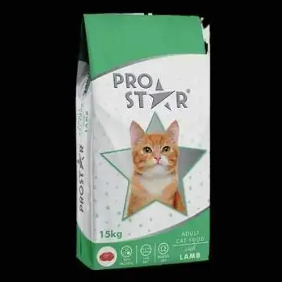 PRO STAR adult cat food with lamb,omega 3&6 15kg