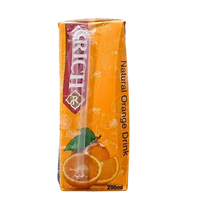 Rich Orange Drink, 200ml packet