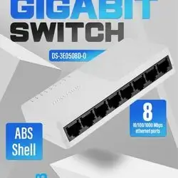 HIKVISION Switch 8-Port Gigabit