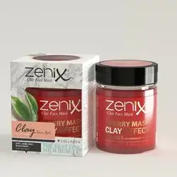 Zenix Clay Mask Natural Series Cherry 190 Gr