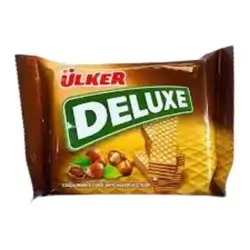 Ulker Deluxe Hazelnut Cream Wafer Biscuits 39g