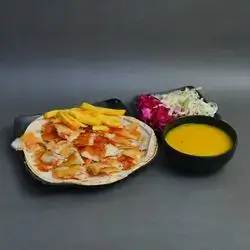 Half Chicken Shawarma Meal
