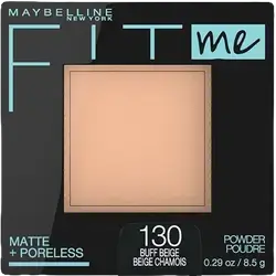 FIT me Powder Matte + Poreless 130 BUFF BEIGE 8.5g _ MAYBELLINE NEW YOUK