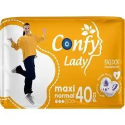 Confy Lady 3xlock Maxi Normal 40 Pcs