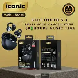 Earbuds 5.4V/ open ear / iconic/ black/Smart Noise Cancelation/Long Battery/Compact Port Ability