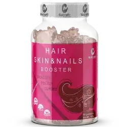 Nutralic Hair skin and nails 60 gummies, vegan and Halal 