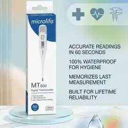 Microlife MT 600 Digital Thermometer (1 Piece)