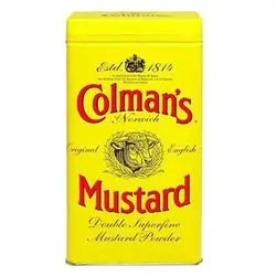 Colmans Mustard Tin  Powder454g