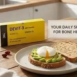 DEVIT-3 (Vitamin D3) 50,000 I.U. soft capsules