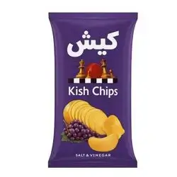 Kish chips salt vinegar 25g