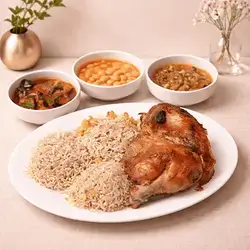 Half Chicken With Biryani
