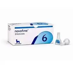 novofine 31G 6mm Injection Needles (100 needles)