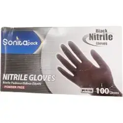 Sonita Pack Gloves Nitirl Black Lar