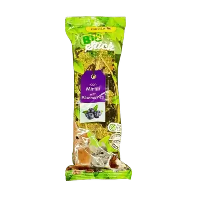 Gimbi Big Stick Snacks with Blueberry for Rodents and Rabbits 2×70g