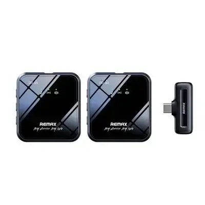 REMAX K12 One-to-Two Wireless Microphone – Type-C Interface
