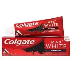 colgate max white charcoal toothpaste