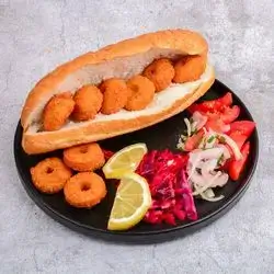 Falafel In Turkish Bun