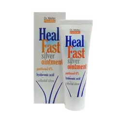 Heal Fast Silver Ointment Panthenol 6% + Hyaluronic Acid + Colloidal Silver 50ml _ Dr.Muller