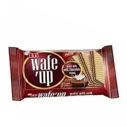 Eti Wafe Up Chocolate and Milk Cream Biscuits
