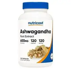 Ashwagandha Root Extract Nutricost 120 capsules