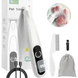 PAPMINI Pet Grooming Kit with LED