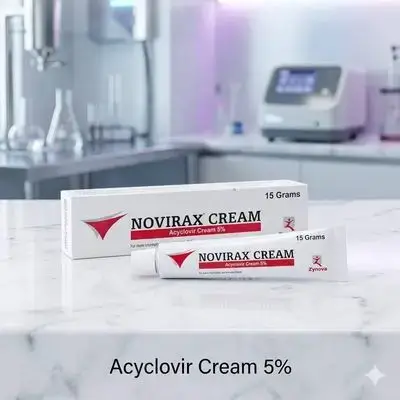 Novirax Cream Acyclovir Cream 5%