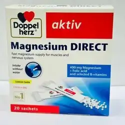 Magnesium DIRECT 20sachets Doppel herz