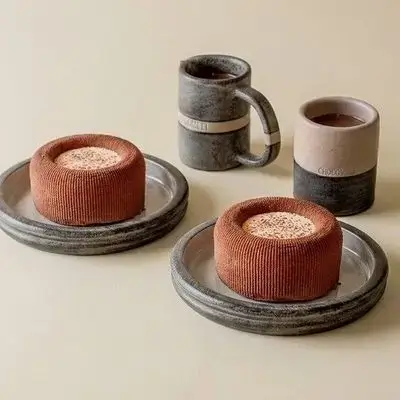Two Mini Onda Cake with Two Shot of Chocolate - Milk