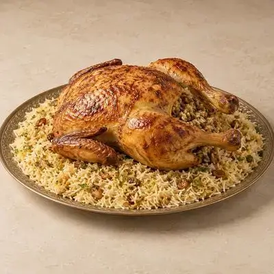 Stuffed Chicken Mansaf