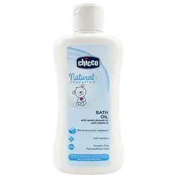 Natural Bath Oil with Sweet Almond Oil and Vitamin E 200ml _ Chicco